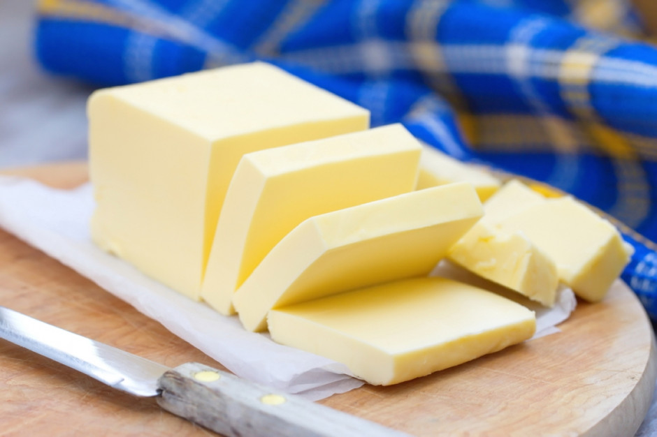 KE: Średnia cena masła 23 maja 2021 r. wynosiła 410 euro/100 kg i była o 39 proc. wyższa niż w 2020 r.; Fot Shutterstock.
