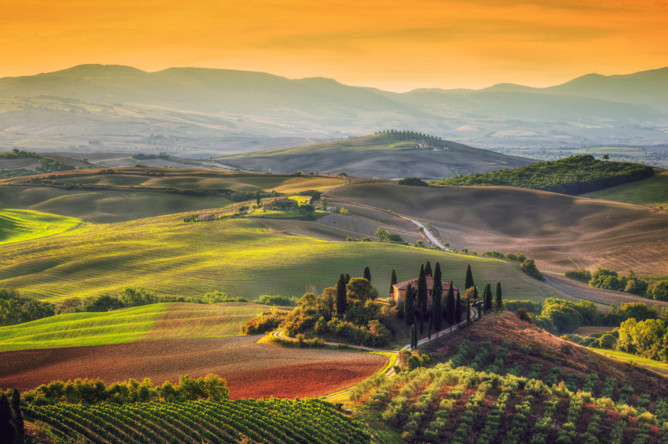 Włochy: 13 proc gruntów zgłoszonych do sprzedaży znajduje się w Toskanii; Fot. Shutterstock