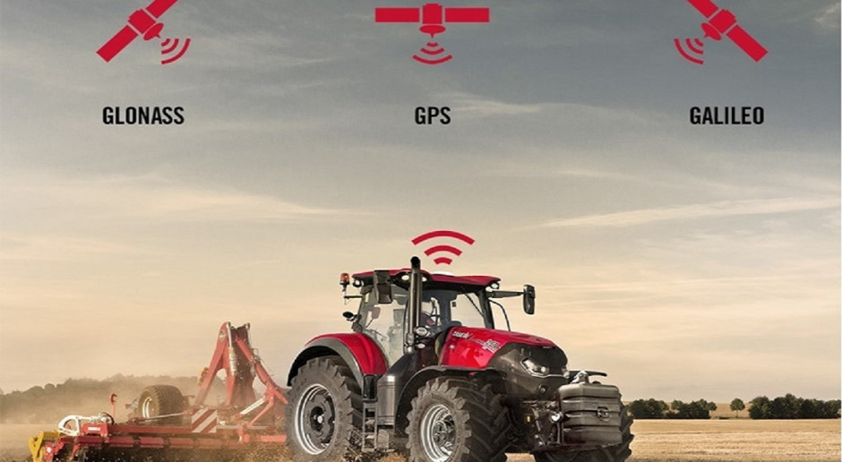 Od 2019 r. firma CASE IH będzie korzystała z sygnałów trzech systemów pozycjonowania fot. materiały prasowe Rolnicza nawigacja Case IH z mocą trzech systemów