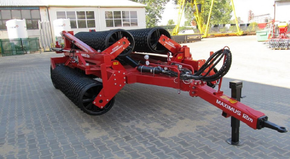 EXPOM Krośniewice rozszerza swoją ofertę. Tym razem o wały uprawowe Maximus o szerokości roboczej 9 i 12 m, fot. materiały prasowe Nowe wały uprawowe w ofercie ExPOM-u