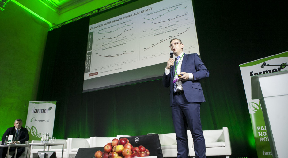 Piotr Domagała, dyrektor ds. sektora rolnego z banku Santander, fot. M. Misiurewicz Brak prowadzenia rachunkowości nadal problemem wielu gospodarstw