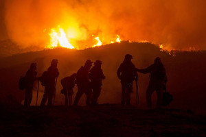 Pożar po czeskiej stronie Parku Narodowego w Karkonoszach