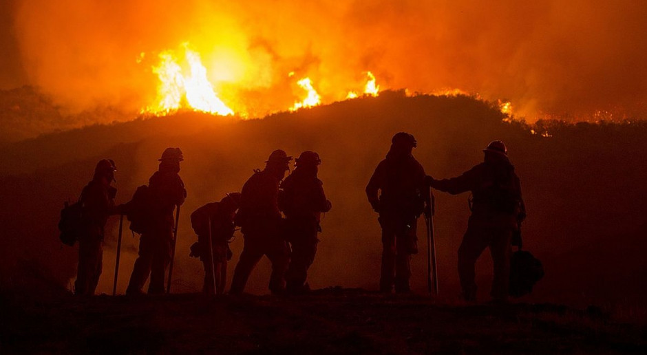 Pożar po czeskiej stronie Parku Narodowego w Karkonoszach