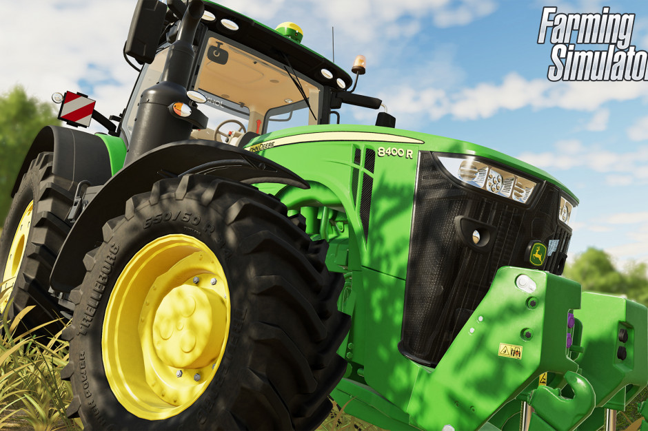 W tegorocznej edycji gry Farming Simulator po raz pierwszy pojawią się maszyny amerykańskiego giganta; fot. mat. prasowe