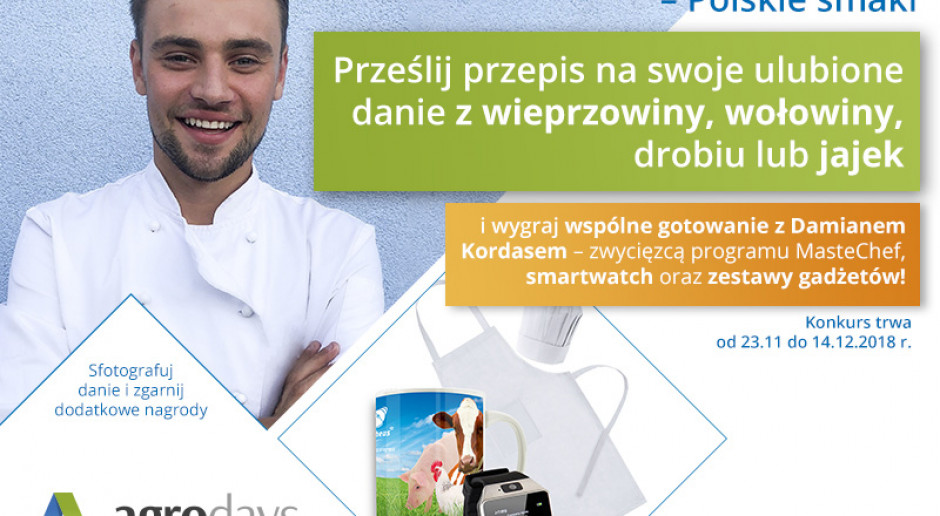 Fot. De Heus Wygraj wspólne gotowanie z Damianem Kordasem!