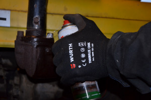 Oferta firmy Würth obejmuje 8 modeli rękawic zimowych o różnym przeznaczeniu, w tym rękawice Tiger Flex Cool szczególnie przydatme do pracy w warsztacie