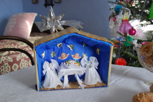 Dawne obrzędy i zwyczaje na wystawie Boże Narodzenie na Mazowszu" w skansenie w Sierpcu