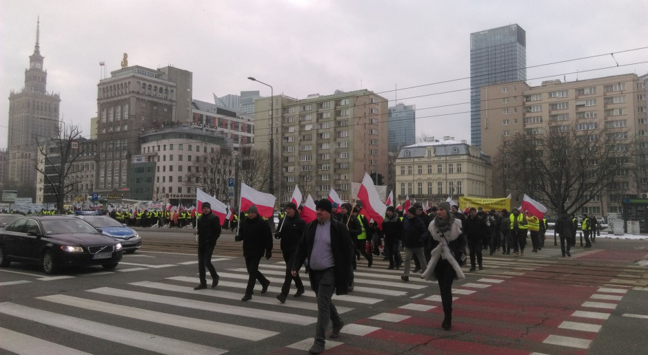 Fot. I. Dyba Ardanowski: Ulica nie jest dobrym miejscem na rozwiązywanie rolniczych problemów