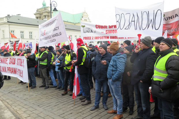 AGROunia w Warszawie - protest rolników