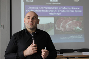 Dr Marcin Gołębiewski ze Szkoły Głównej Gospodarstwa Wiejskiego w Warszawie