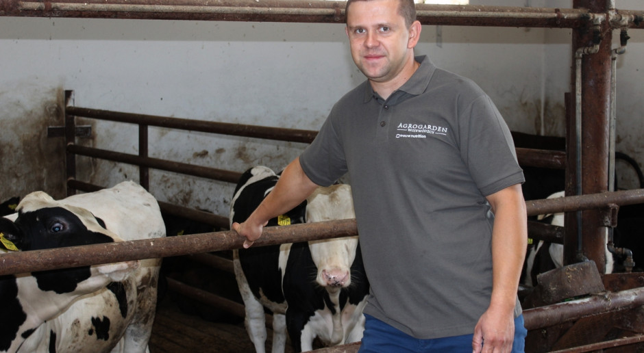Józef Wojewódzki utrzymuje ok. 400 szt. bydła opasowego, fot. Ł.Ch. Wciąż brakuje stabilizacji na rynku wołowiny