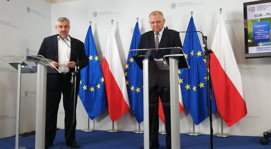 Podczas konferencji; fot. Artur Kulikowski Ministerstwo Rolnictwa ma nową „Strategię”