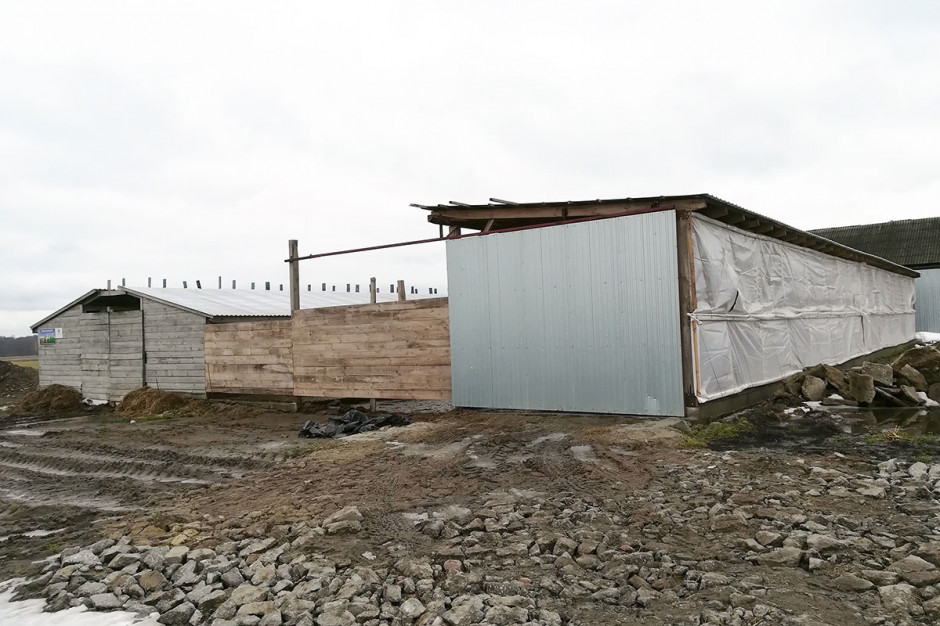 Tania obora rozbudowa