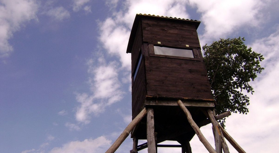 Myśliwy z ambony postrzelił człowieka, fot. pixabay Śmiertelny postrzał człowieka w czasie polowania na dziki