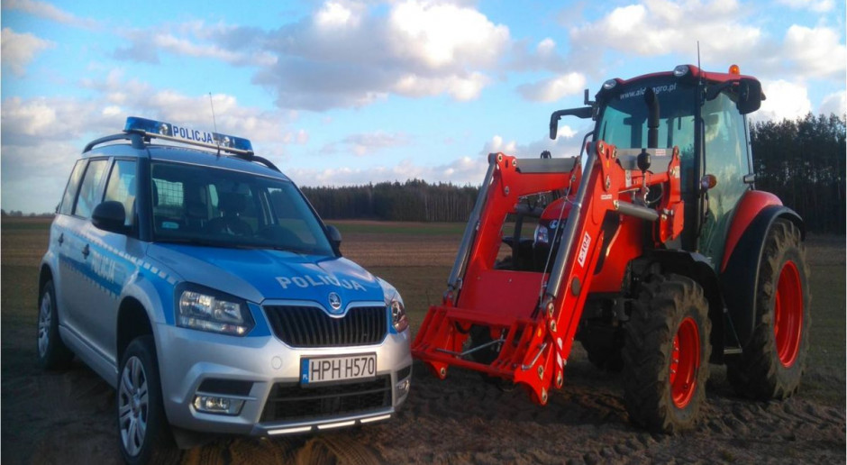 Do wypadku doszło w jednym z gospodarstw w gminie Lipowiec Kościelny, fot. Policja Prasa połamała stopę dziewczynki