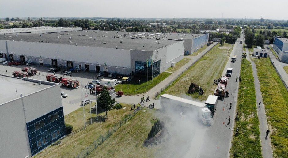 Ćwiczenia manewrowe, fot. Bayer Ochronić magazyny ze środkami ochrony roślin – ćwiczenia