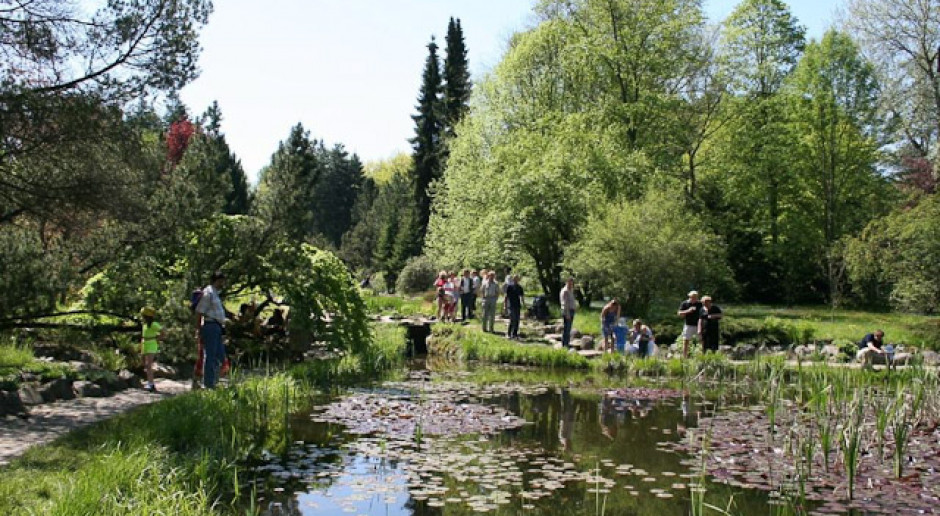 Fot. Arboretum SGGW NFOŚiGW wspiera eko-projekty Uniwersytetu Warszawskiego i SGGW
