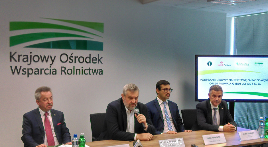 Podczas konferencji, fot. MP Orlen zasili KOWR