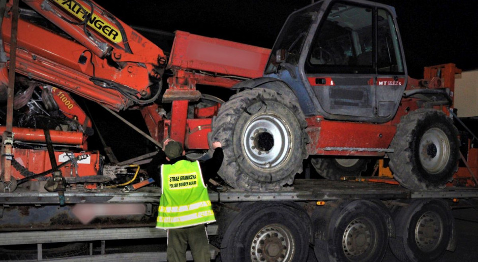Ładowarke przechwycono na granicy w Korczowej, Foto: BOSG Na przejściu granicznym zatrzymano kradzioną ładowarkę