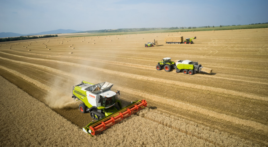 Kiedy będą żniwa, fot. Claas Obawa o przebieg pogody podczas żniw i jej wpływ na jakość ziarna