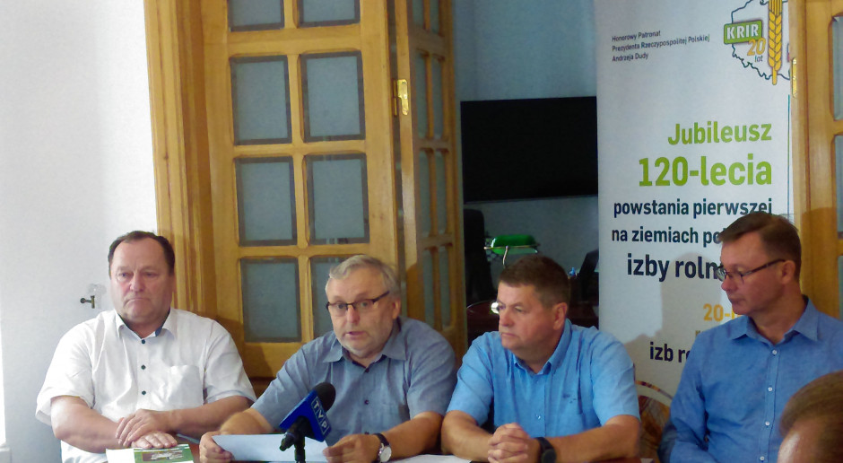 Podczas konferencji; fot. MP Krajowa Rada Izb Rolniczych chce być Sejmem/Sejmikiem Chłopskim