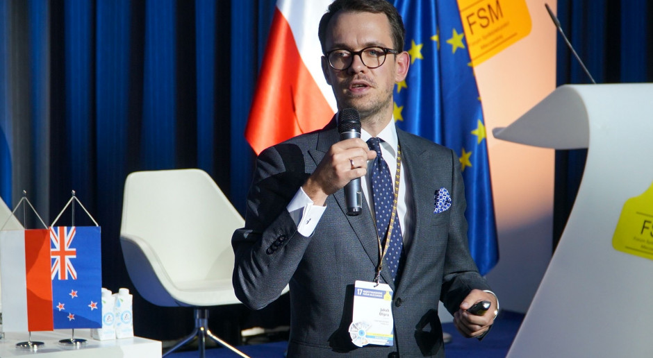 Jakub Olipra z Credit Agricole Bank Polska fot. Ł. Chmielewski AGROstat, czyli rynkowe perspektywy, raporty i aktualności w jednym miejscu