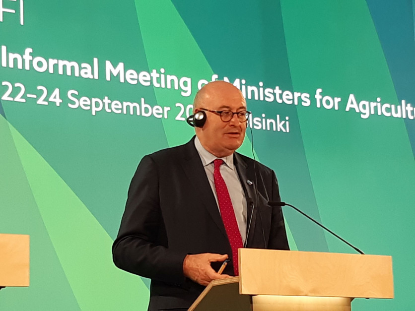 Phil Hogan, kończący już swoją kadencję Komisarza ds. Rolnictwa i Rozwoju Wsi w Komisji Europejskiej