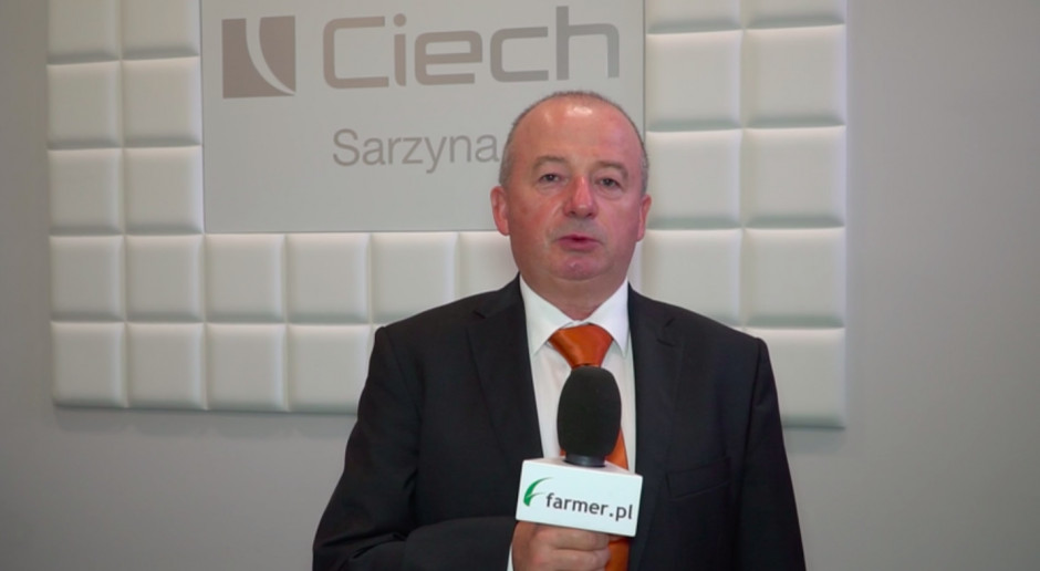 Jacek Skwira z firmy Ciech Sarzyna Rozwój rynku środków ochrony roślin jako jeden z tematów konferencji "Farmera"