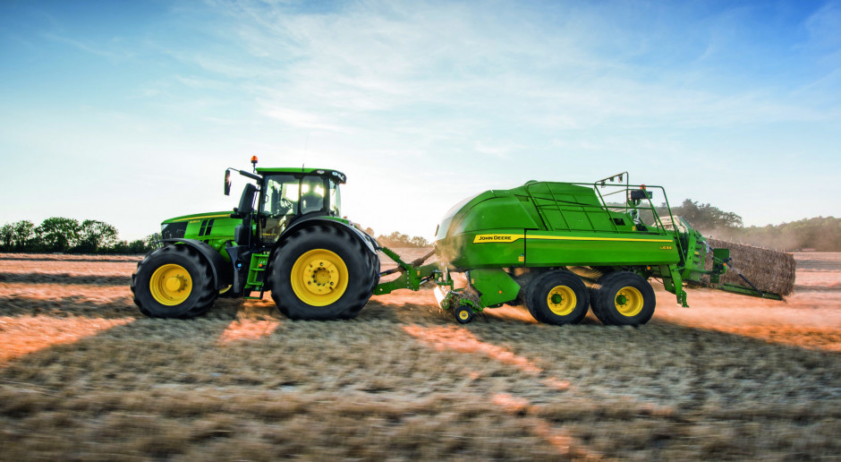 Modele pras wielkogabarytowych serii L600 pojawią się w sprzedaży w 2020 r., fot. materiały prasowe Nowe prasy wielkogabarytowe od John Deere'a