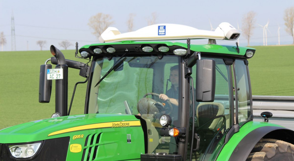 Yara N-Sensor to jeden z sztandarowych produktów firmy Agricon, fot. Agricon John Deere w partnerstwie z firmą Agricon