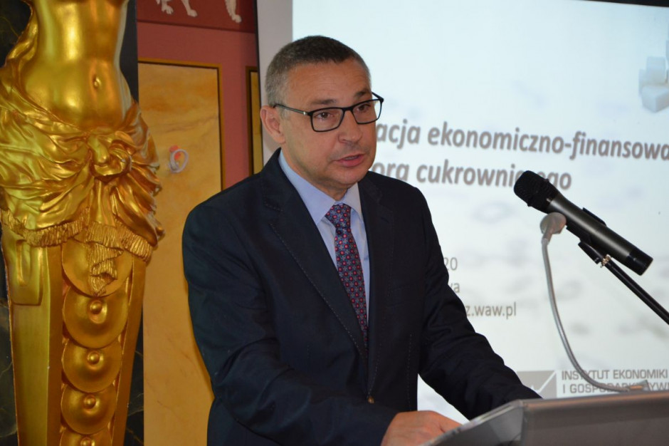 Dr Piotr Szajner z IERiGŻ, fot. M. Tyszka