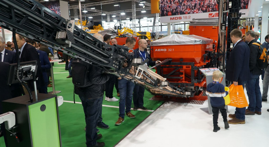 Wiele ciekawych rozwiązań prezentuje np. Rauch, fot.kh Agritechnica 2019 - relacje prosto z Hanoweru