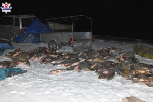 Nielegalnie złowili ponad 200 ryb