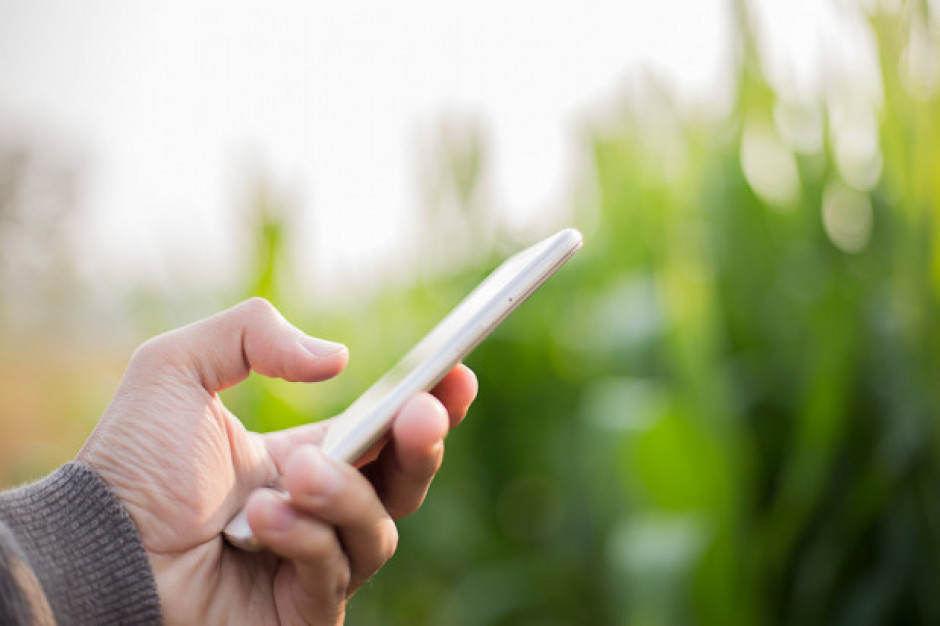 ARiMR będzie kontaktował się z rolnikami przez aplikację w smartfonach. fot. shutterstock