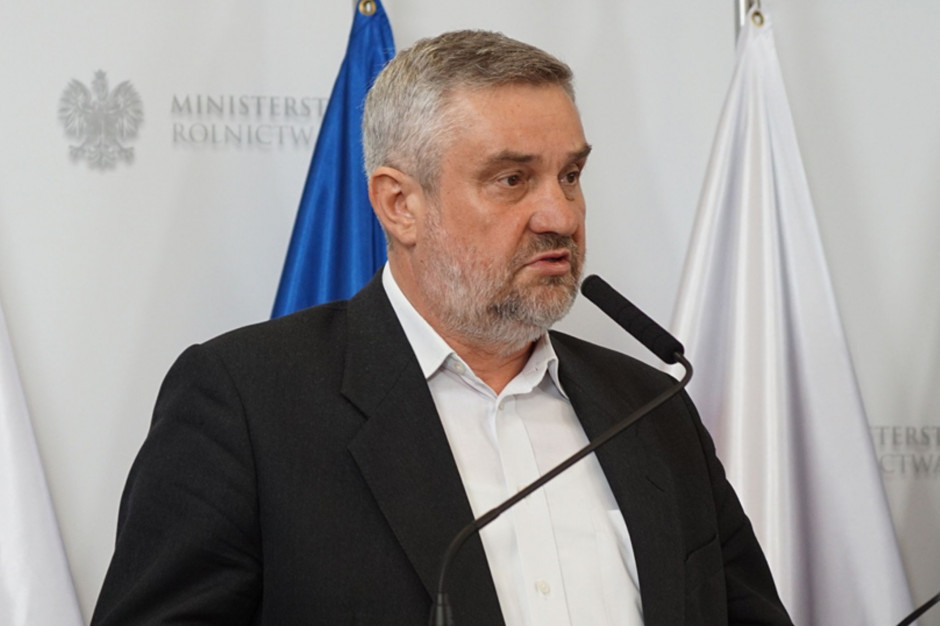 Minister rolnictwa Jan Krzysztof Ardanowski, fot. MRiRW