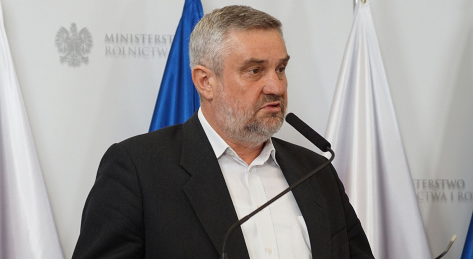 Minister rolnictwa Jan Krzysztof Ardanowski, fot. MRiRW Oświadczenie ministra Ardanowskiego