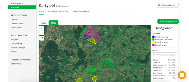 Rozwiązania rolnictwa precyzyjnego eAgronom, fot. mat. prasowe