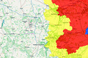 Łódzkie: trzy gminy w strefie czerwonej, rozszerzona strefa żółta