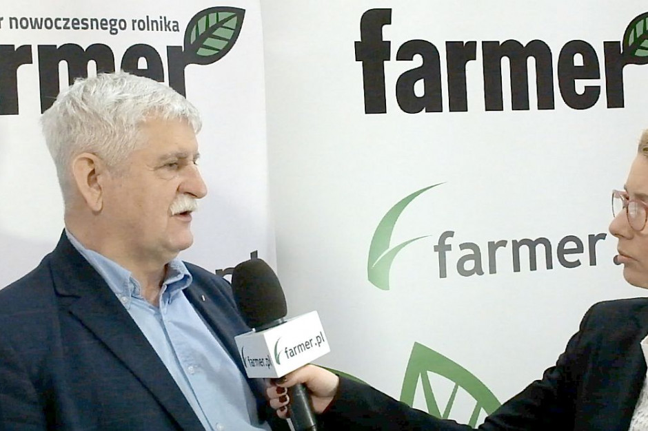 Prof. dr hab. Marek Korbas z IOR-PIB w rozmowie z redakcją farmera; Fot. farmer