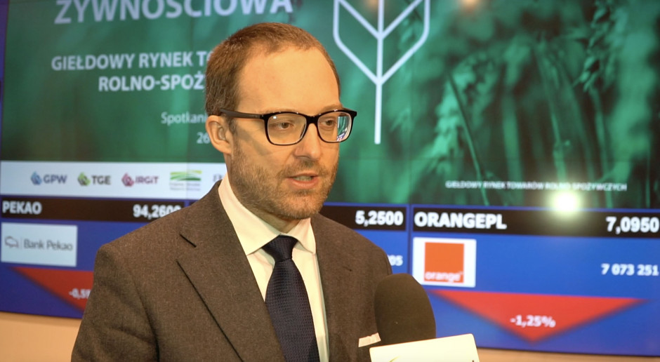 Prezes Giełdy Papierów Wartościowych w Warszawie Marek Dietl, fot. farmer.pl Rusza Platforma Żywnościowa, czyli giełda dla rolników. Start 11 marca