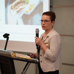 prof. Luzia Valentini z „Institute of Evidence-based Dietetics” (NIED) z Neubrandenburg Fot. C.H.