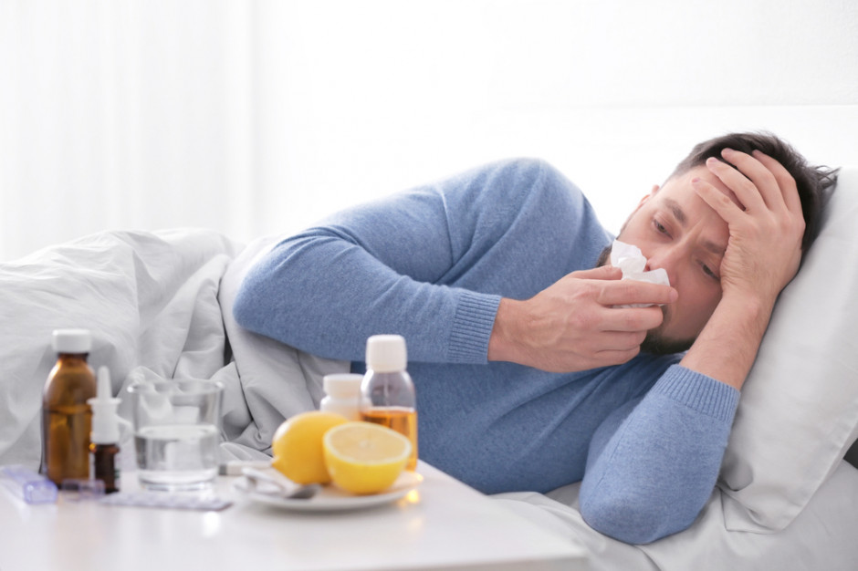 Do 22 listopada zanotowano ponad 330 tys. przypadków grypy Fot.Shutterstock