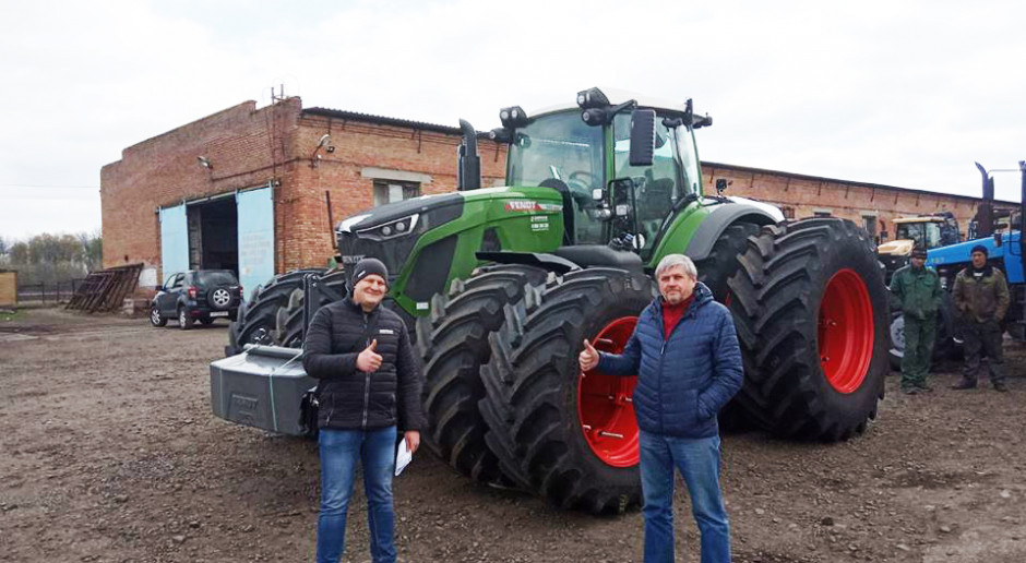 Pierwszy na Ukrainie Fendt 942 Vario będzie pracowal na polach obwodu charkowskiego, fot. mat. prasowe Pierwszy Fendt 942 Vario sprzedany na Ukrainie
