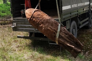 Cztery dni wywożono niewybuchy z lasów pod Mińskiem Mazowieckim