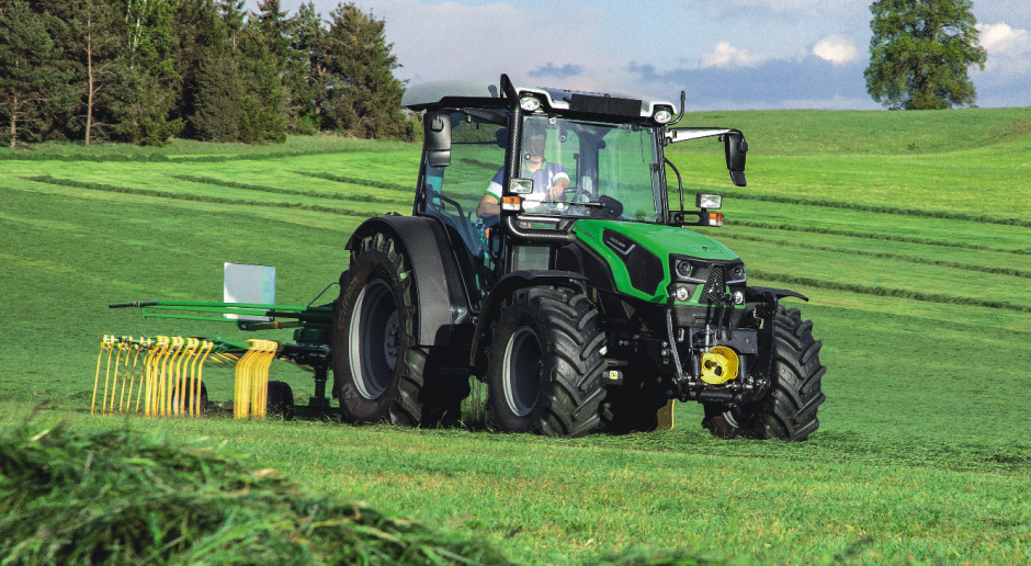 Deutz Fahr znalazł się na 4 miejscu ale i tak odnotował imponujący wzrost sprzedaży w porównaniu do ubiegłego roku; fot. mat. prasowe Rynek nowych ciągników w maju z niesłabnącym wzrostem