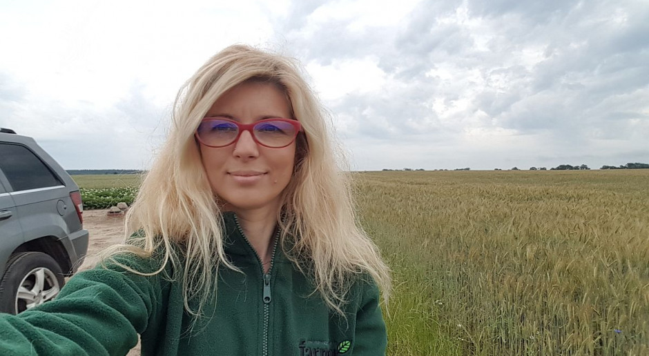 Katarzyna Szulc; fot. farmer.pl Z nadzieją na urodzajne żniwa