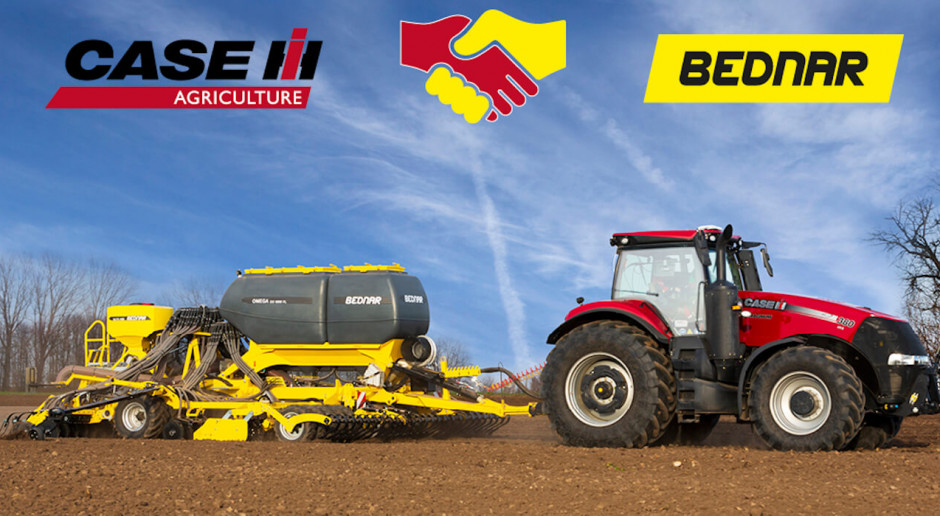 Uznani producenci maszyn rolniczych Case IH i Bednar postanowili połączyć siły, fot. mat. prasowe Case IH i czeski Bednar razem