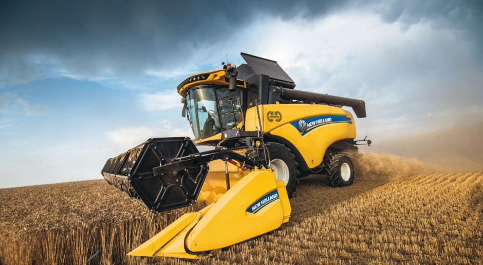 Technologia New Holland Crossover Harvesting ma zapewnić najwyższą w klasie wydajność w połączeniu z ziarnem i słomą wysokiej jakości, fot. NH Nowy kombajn New Holland CH Crossover Harvesting
