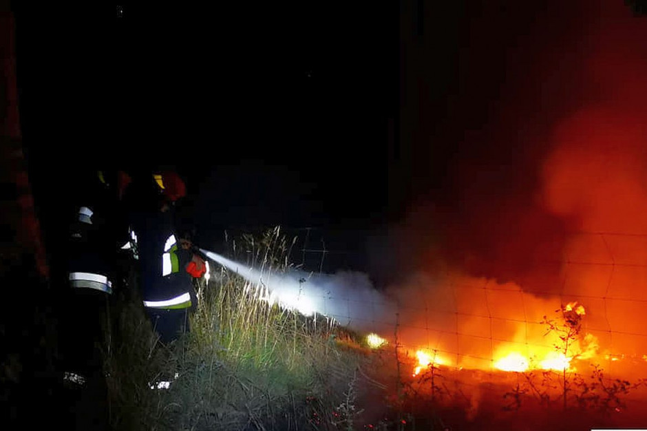 A trakcie akcji gaśniczej w gminie Złocieniec zginął strażak, Foto: OSP Złocieniec