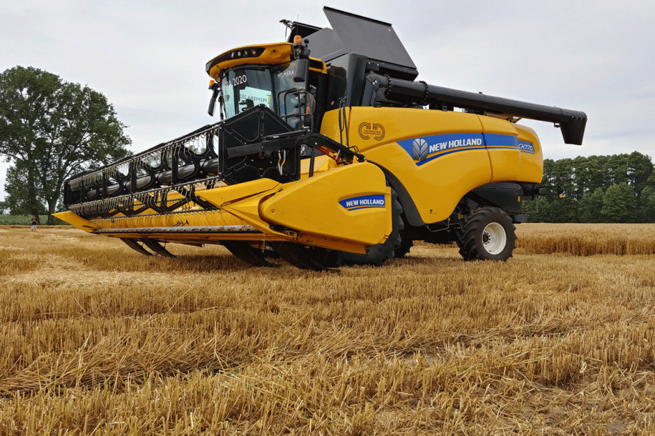 Zupełnie nową maszyną w ofercie New Hollanda jest kombajn CH7.70 Crossover Harvesting